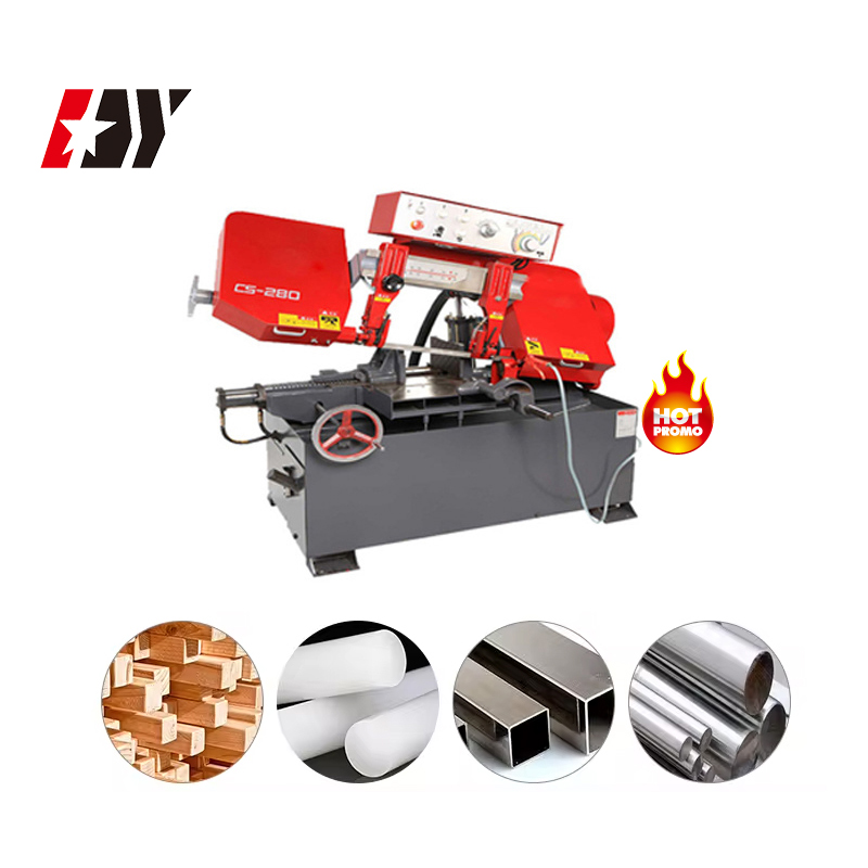 Portable Cheap Small Metal CNC Pipe Cutting Band Saw Machine